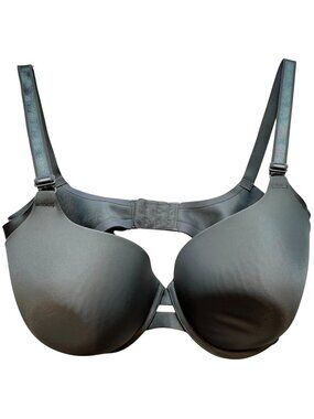 Warner's Women's Underwire T-Shirt Bra Lightly Lined Smooth Size 36D Gray